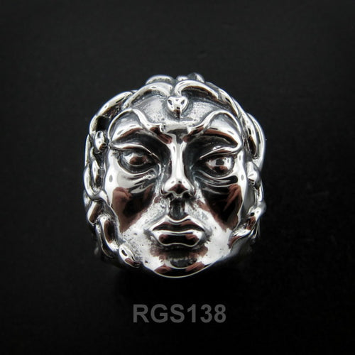 Medusa Face Ring RGS138