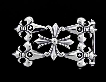 Fleur-de-Lis Belt Buckle