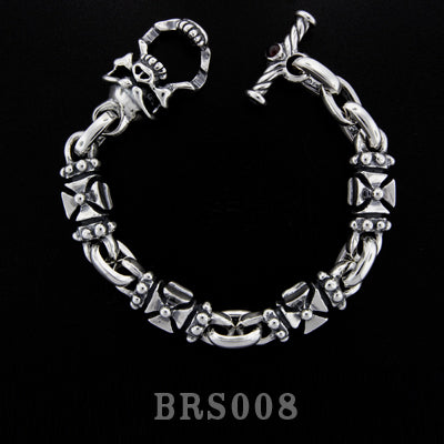 Cross Bracelet with Speed Toggle