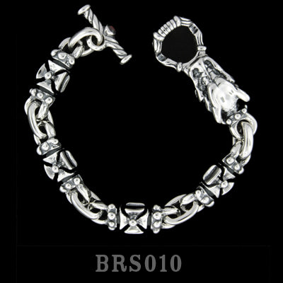 Original Cross Bracelet with 1 Gargoyle