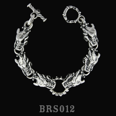 Face-to-Face Gargoyle Bracelet