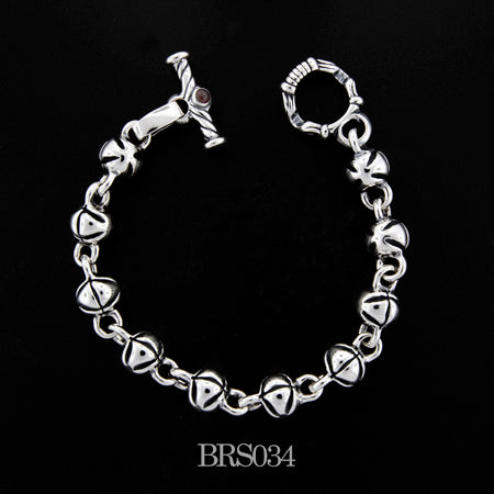 Large Cross Ball Bracelet
