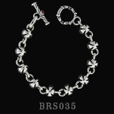 Medium Cross Ball Bracelet