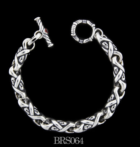 Infinity Skull Bracelet