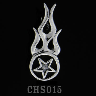 Flamed Star Charm
