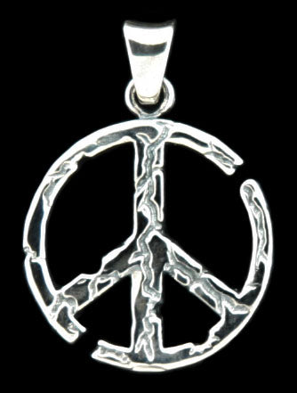 Broken Peace Charm