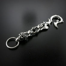 Scroll Hook - Saw link w/ King Skull Key Chain