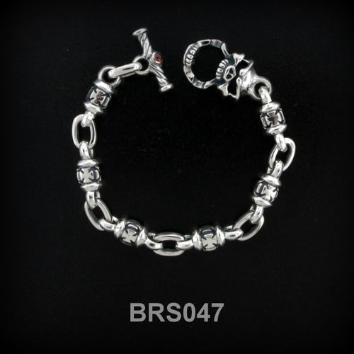 Jumped Outlaw Link Bracelet with Speed Toggle