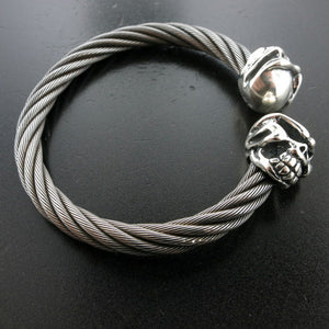 Speed Skull Cable Bangle