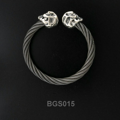 Lil'G Skull Cable Bangle