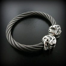 Lil'G Skull Cable Bangle