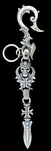 Scroll Hook, King Wing w/ Rogue Dagger Key Chain