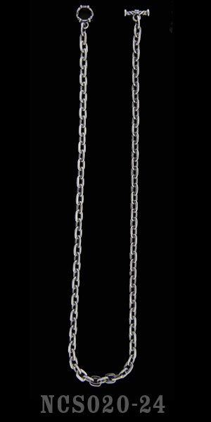 24 inch Oval Link Chain Necklace