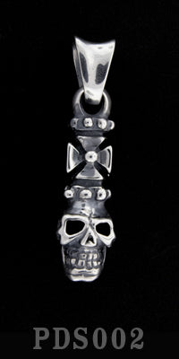 Cross Skull Pendant