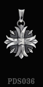 Large Valor Cross Pendant