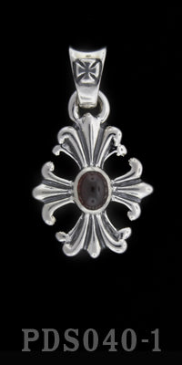 Cross with Garnet 