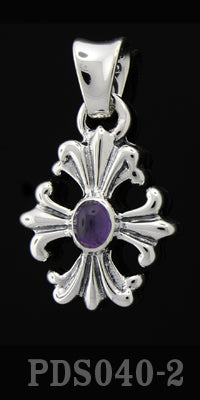 Cross with Amethyst 