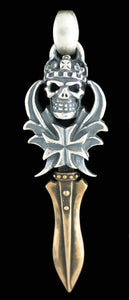 King Wing Bronze Dagger Pendant