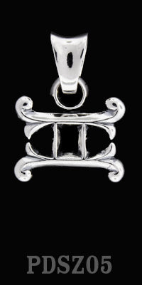 Gemini Zodiac Pendant