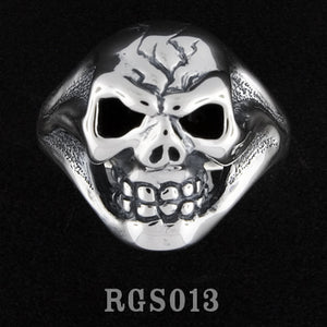 Ghost Skull Ring RGS013