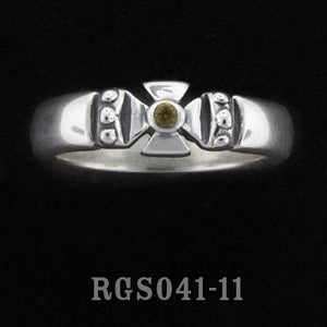 Single Formee Ring with Topaz RGS041-11