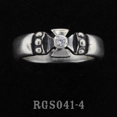 Single Formee Ring with Cubic Zirconium RGS041-04