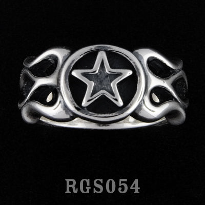 Flamed Star Ring RGS054