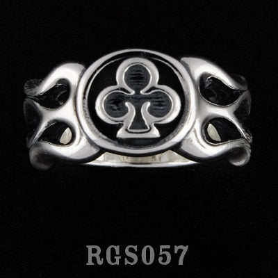 Flamed Club Ring RGS057