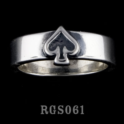 Spade Band Ring RGS061