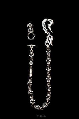 Flame Hook w/ Chomps Links Wallet Chain